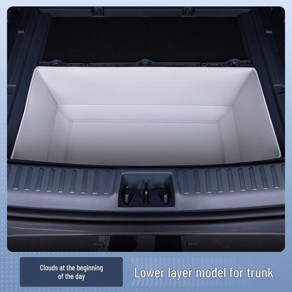 Full Coverage Trunk Mat for Geely Galaxy E5 - Model 24 Car Modification Decoration