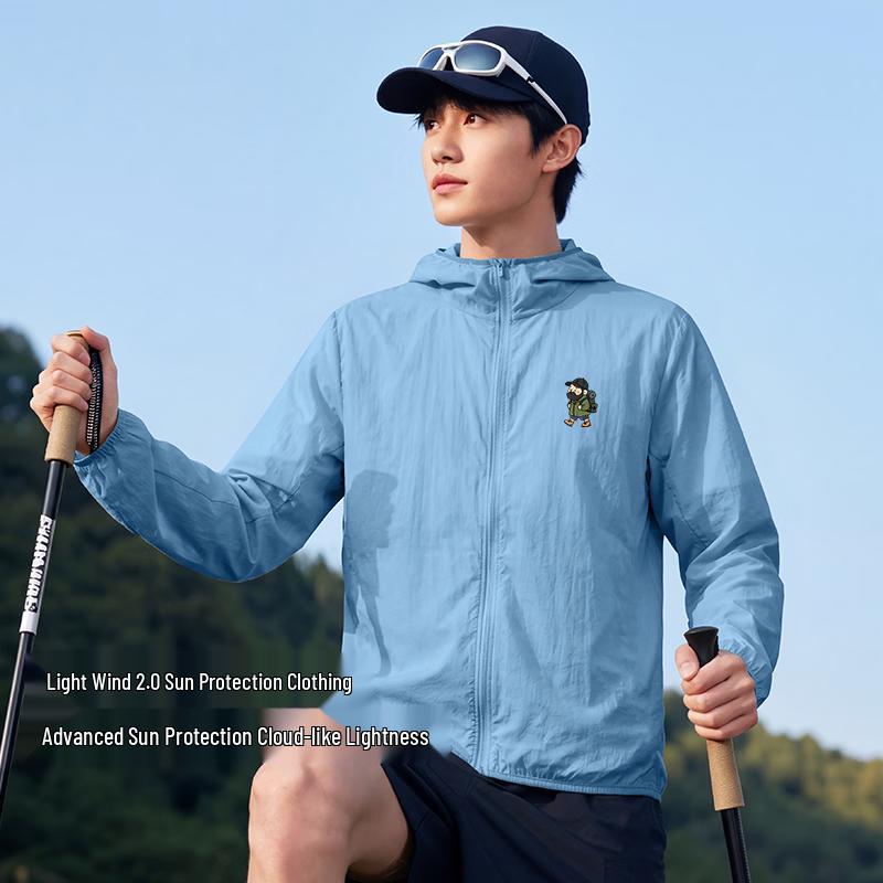 Men s UPF50+ Lightweight Sun Protection Jacket L