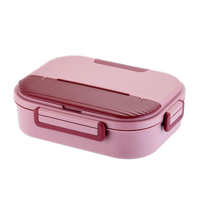 Qianxing 304 Stainless Steel Divided Portable Lunch Box (2-Pack)