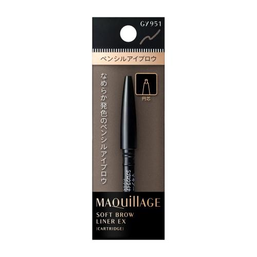 Maquillage Soft Brow Liner EX (Cartridge) Eyebrow Pencil GY951 Charcoal Gray Refill 0.13g