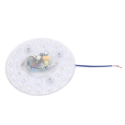 4,9 Zoll Deckenventilator LED-Licht Ersatz 3 Farben einstellbar Aufputz Magnetisches LED-Ventilatorlicht Nachrüstung Rund