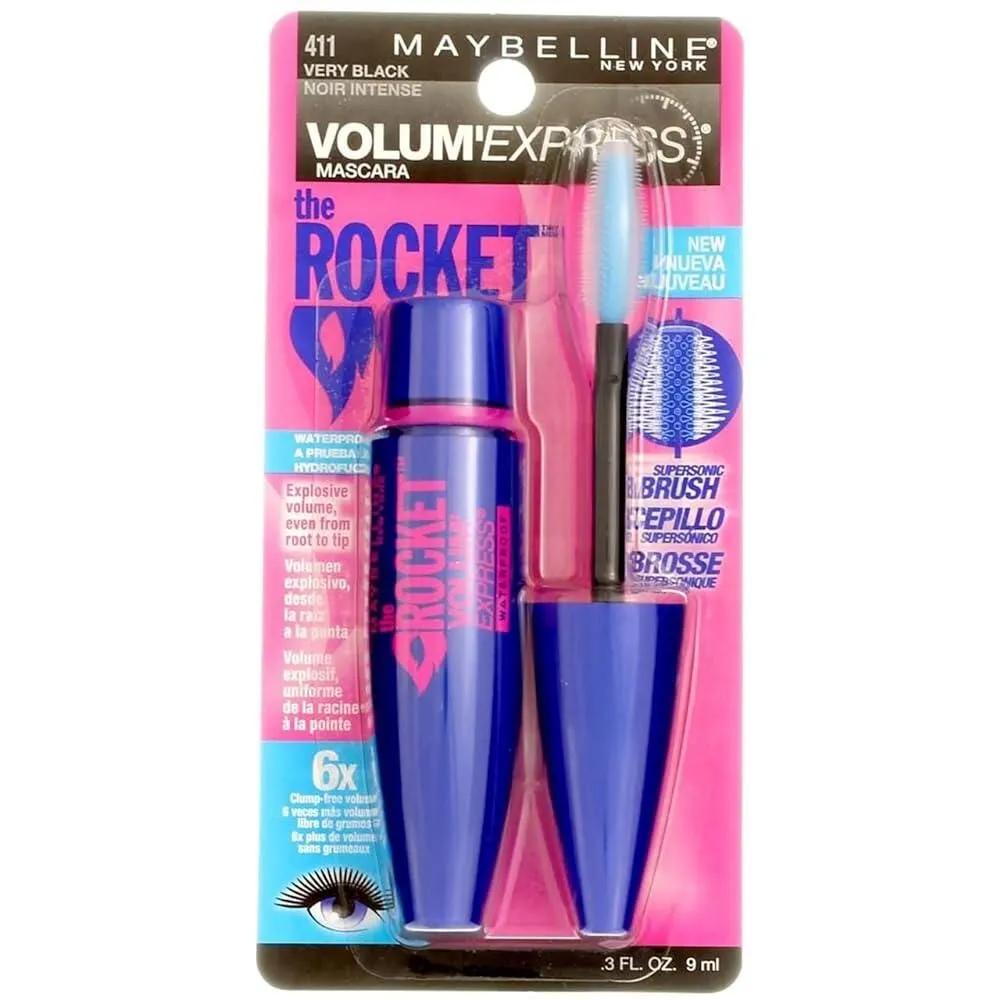 

Maybelline New York Volume Express The Rocket Waterproof Mascara Berry Black [411] 8.5g 0.3oz [Compatible] Very Black