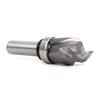 Upgraded 1/4 Inch Shank Top Bearing Spiral Pattern/Plunge Flush Trim Router Bit for Wood Flush Trimming Up & Down- Cut