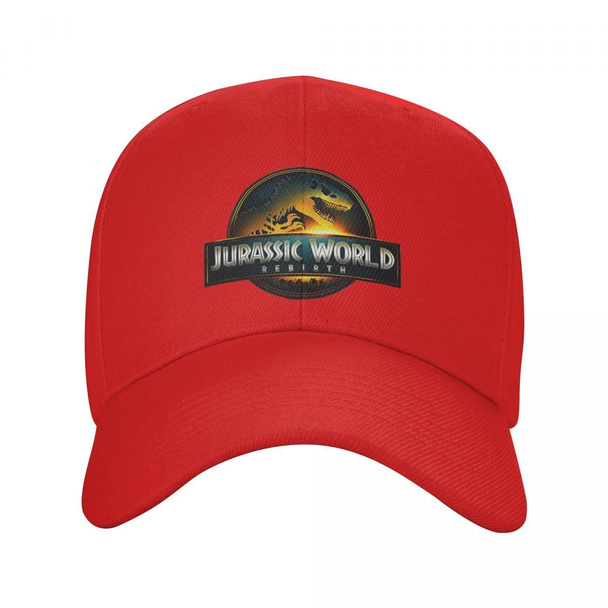 Jurassic Park Dinosaur Logo Baseball Caps Snapback Men Women Hats Casual Cap Streetwear Baseball Hat Casquette One Size