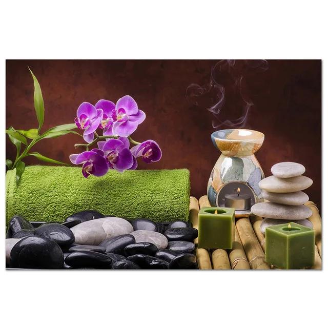 Zen Spa Zátiší Plátno Nástěnné Umění Obrázky do Ložnice Tisk Umění Plátno Plakát pro Dekoraci Obývacího Pokoje Domácí Dekorace Zdi Obrázek
