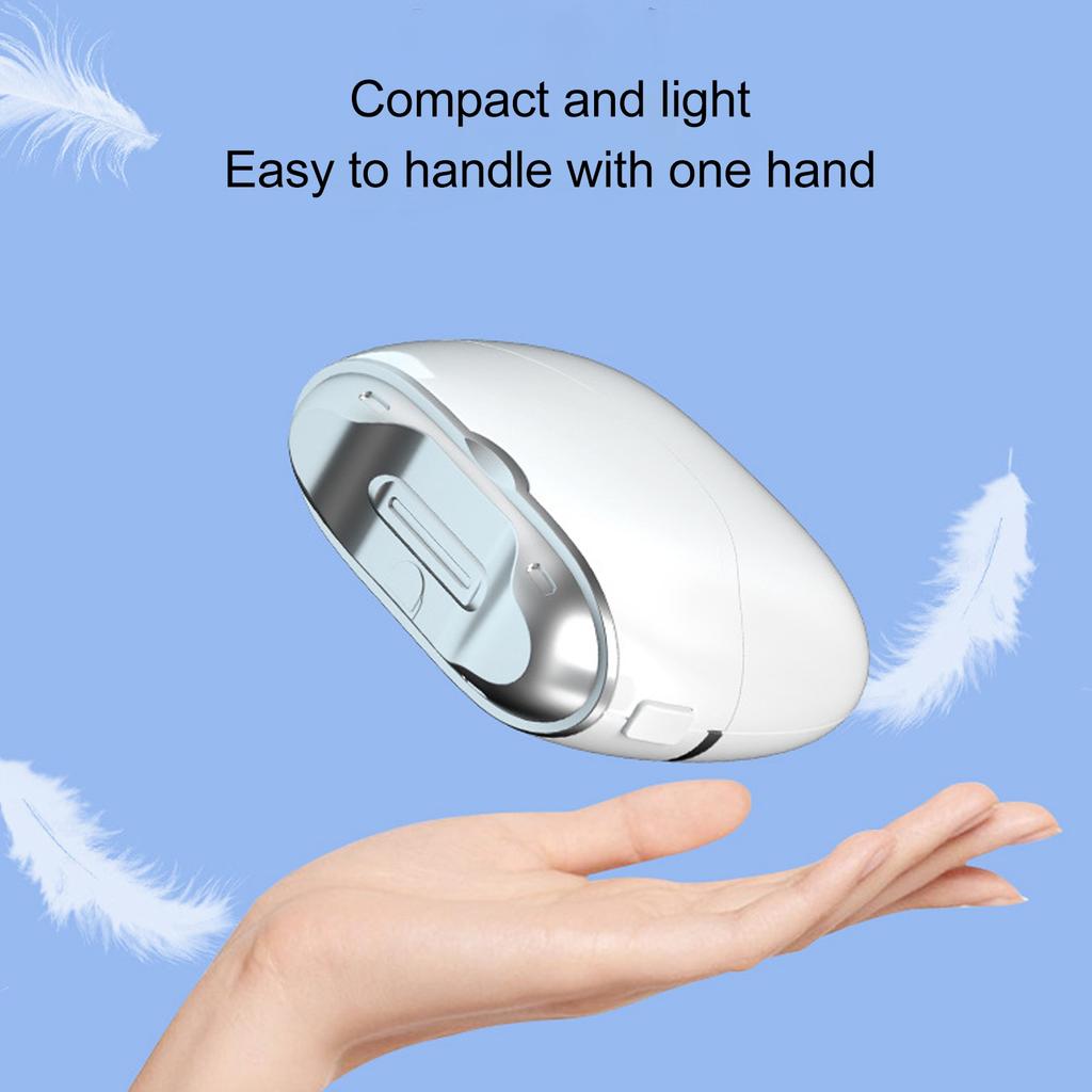 Electric Nail Clipper Multifunction Efficient Safety Low Noise Automatic Nail Clipper for Home Travel