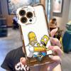 Funny The S-Simpsons Cover Clear Phone Case For iPhone Apple 16E 16 15 14 12 13 11 Pro 8 7 SE Plus X XR XS Max TPU Case Shell