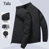 Ya Lu Men's Stand Collar Business Casual Jacket