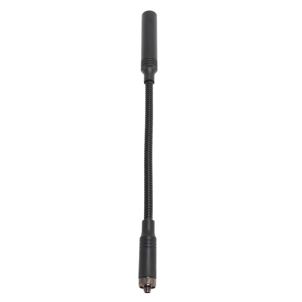 Goose Neck Antenna 13.1 Inch SMA Female Thread 3.2dBi Gain UHF VHF Dual Frequency Two Way Mobile