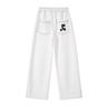 Korean High Waist Drawstring Sweatpants for Women - Casual Loose-Fit Streetwear Straight Trousers