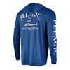 PELAGIC Fischereikleidung Herren Sonnenschutz Atmungsaktiv Langarm T-Shirt Anzug