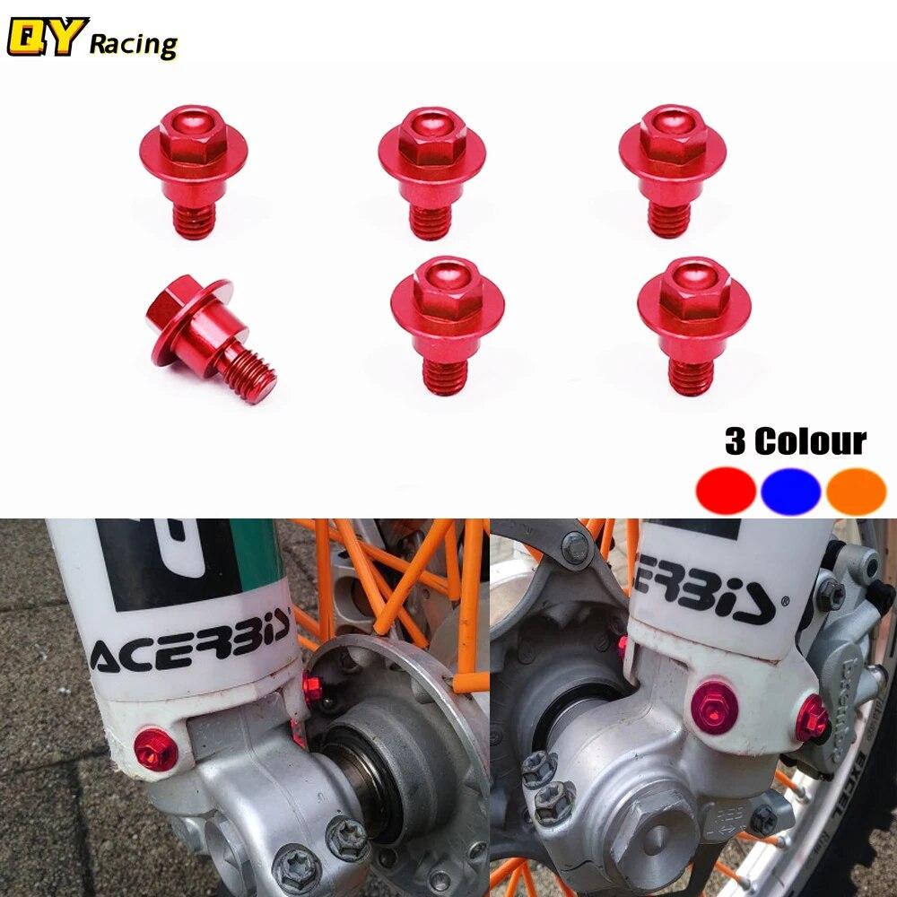 NEW Front Fork Guard Bolt Screws For Honda CR125R CR250R CRF250R CRF250X CRF450R CRF450X CRF450RX CRF250L/M CRF 250 RALLY 450R