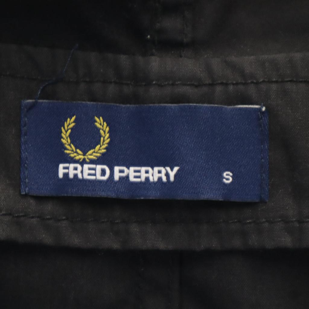 Fred Perry By Color Mountain Parka S Black Series Men's Used