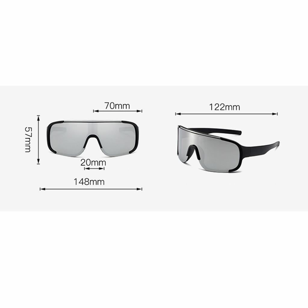 Trend big box outdoor cycling glasses online celebrity sunglasses personality men and women mountaineering ski glasses.