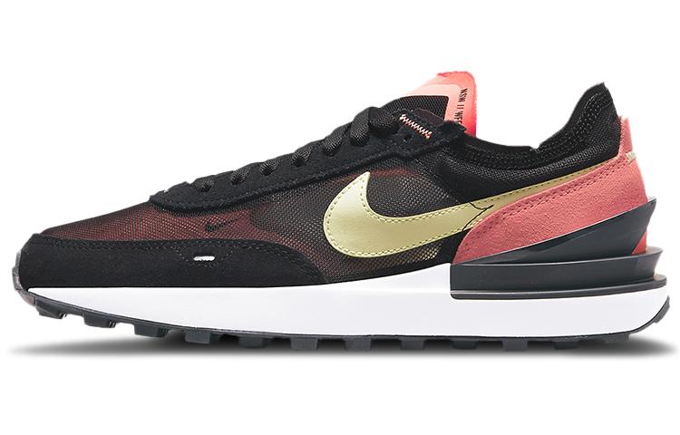 Nike Waffle One Black Lime Ice Magic Ember Women s DC2533-002 35.5