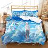 3D Printed Anime Tokyo Ghoul Bedding Set Boys Girls Twin Queen Size Duvet Cover Pillowcase Bed Kids Adult Home Textileextile963