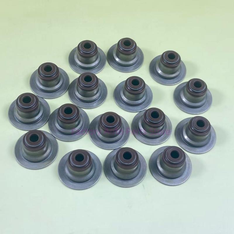 1Sets/16pcs Engine Valve Stem Oil Seal Valve Seal Set For Chevrolet Aveo Buick Excelle 1.6 1.8 OEM# 96103095
