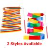 400cm Dance Performance Color Ribbon Sticks Durable Twirling Rods for Ballet Dance Artistic Gymnastics Ribbon Art Sprots Equipme