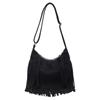High-end Texture, Fashionable and Retro Fringed Women's Bag, A Niche Matte Hand-held Tote Bag