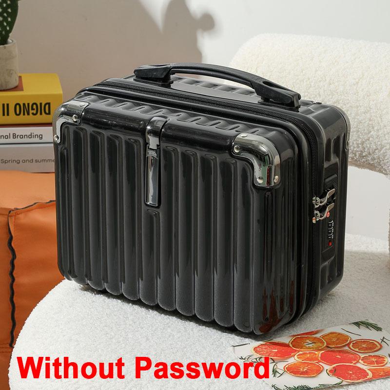 14 Inch Handheld Zipper Luggage Mini Waterproof Travel Suitcases New Portable Luggage Storage Boxes Makeup Suitcase Kids Luggage