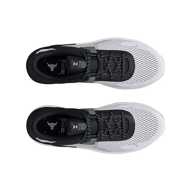Under Armour Project Rock BSR 2 White Black Men Sneakers 3025081-100