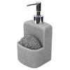 Housewares Soap Dispenser 250ml Capacity 2 in 1 Liquid Hand Dish Soap Dispenser and Holder for