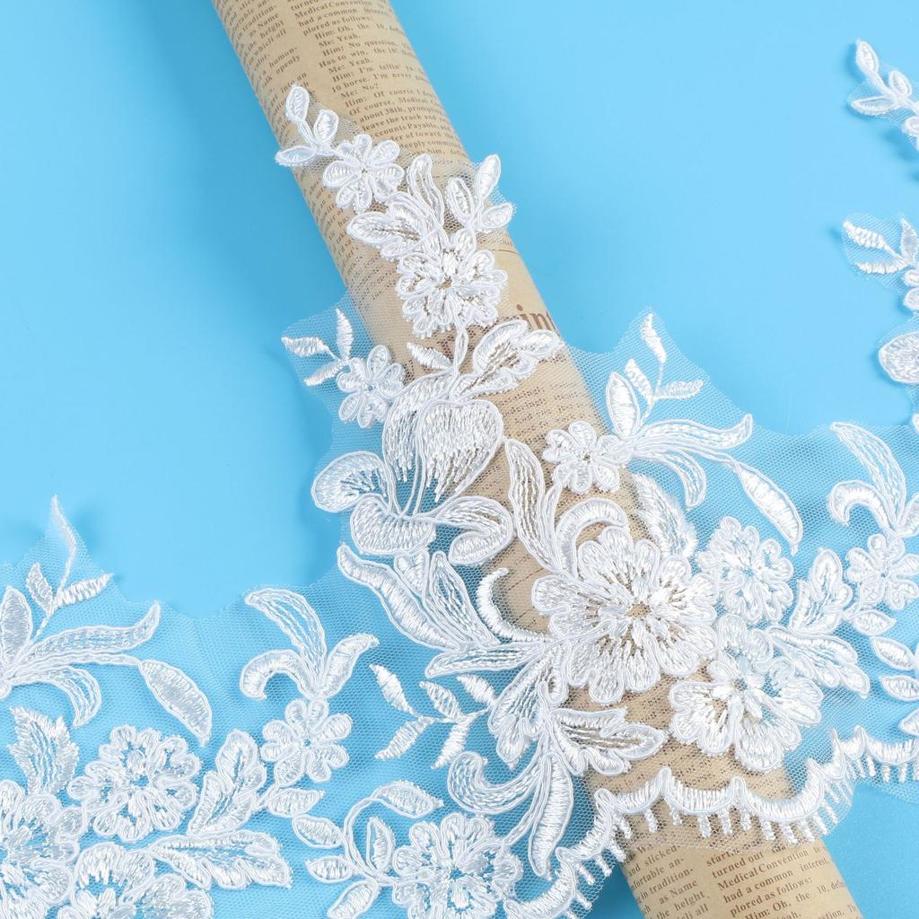 Star Lace Eyelash Lace Home Textiles Curtain Embroidery Lace Clothing Accessories Women'S Handmade Accessories Fabric