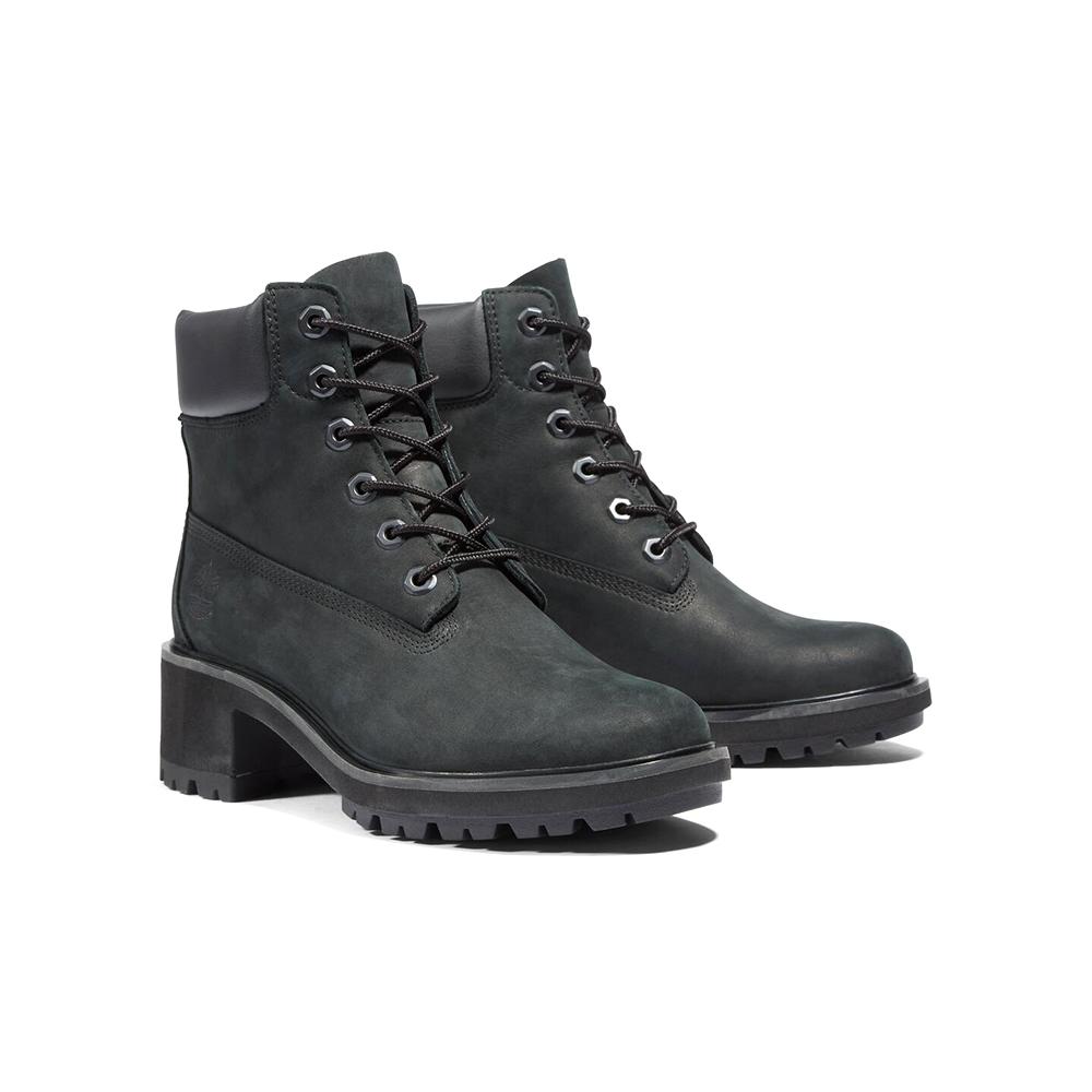 Timberland Women'S Mid-Lace Waterproof Boots Black_Tb1A25C40011