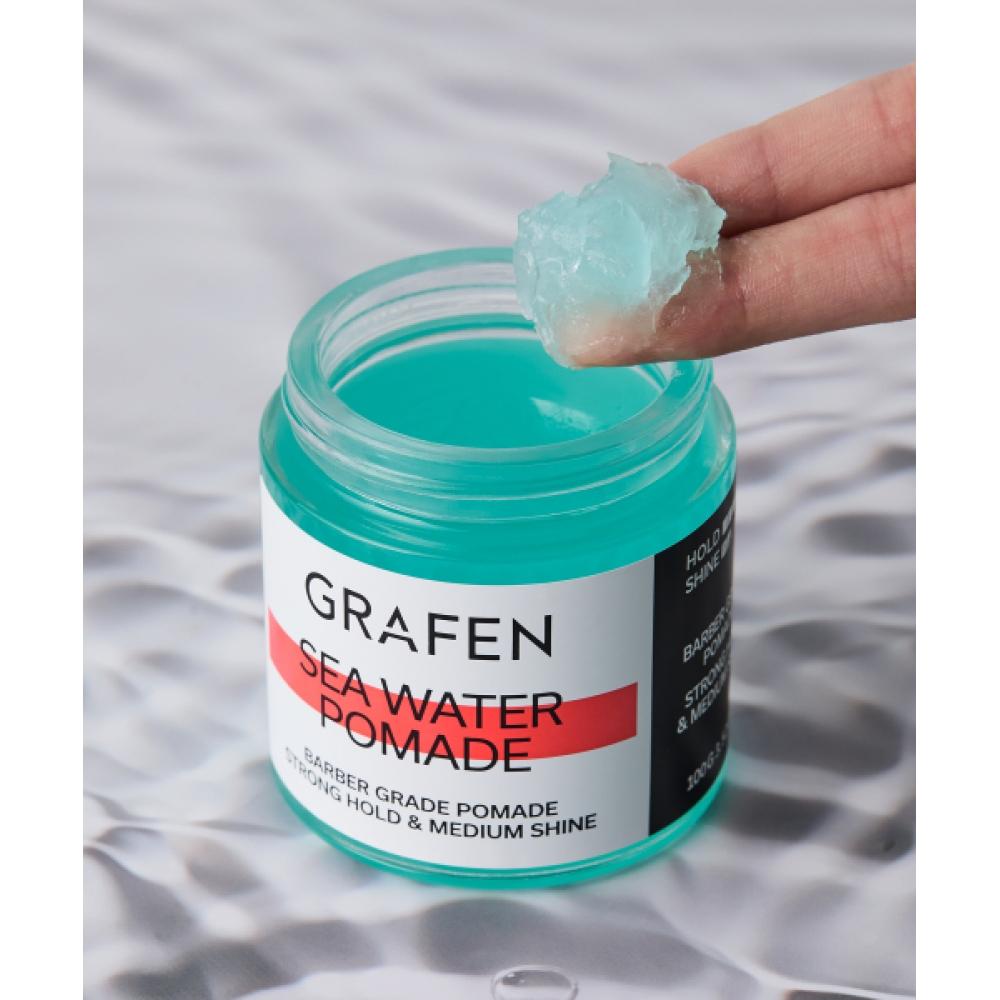 Grafen Seawater Pomade Sea You Styling Set  pomad+spray+Pomade Bits 