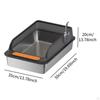 Cat Litter Box Kitty Pan Open Top Portable for Small and Large Cats,Cat Bedpan,Anti Splashing