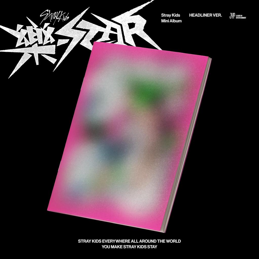 Stray Kids Mini Album 'Raku-STAR (HEADLINER VER.)' (Korean Version)