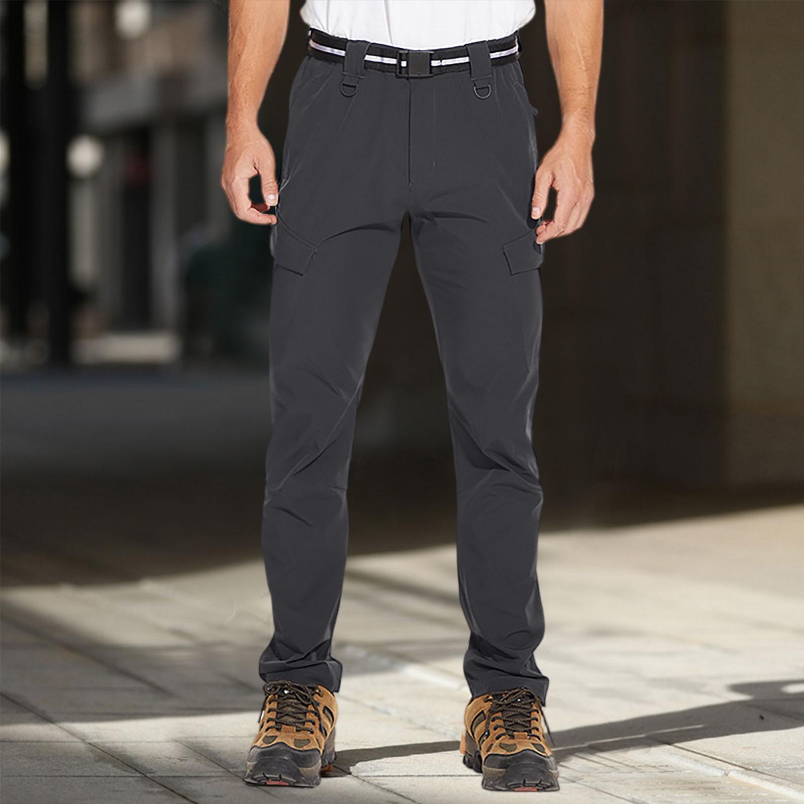 

Men s Outdoor Quick-Dry Pants, Lightweight Waterproof Hiking Pants For Summer, Wear-Resistant And Tear-Resistant Trekking Pants XXXL