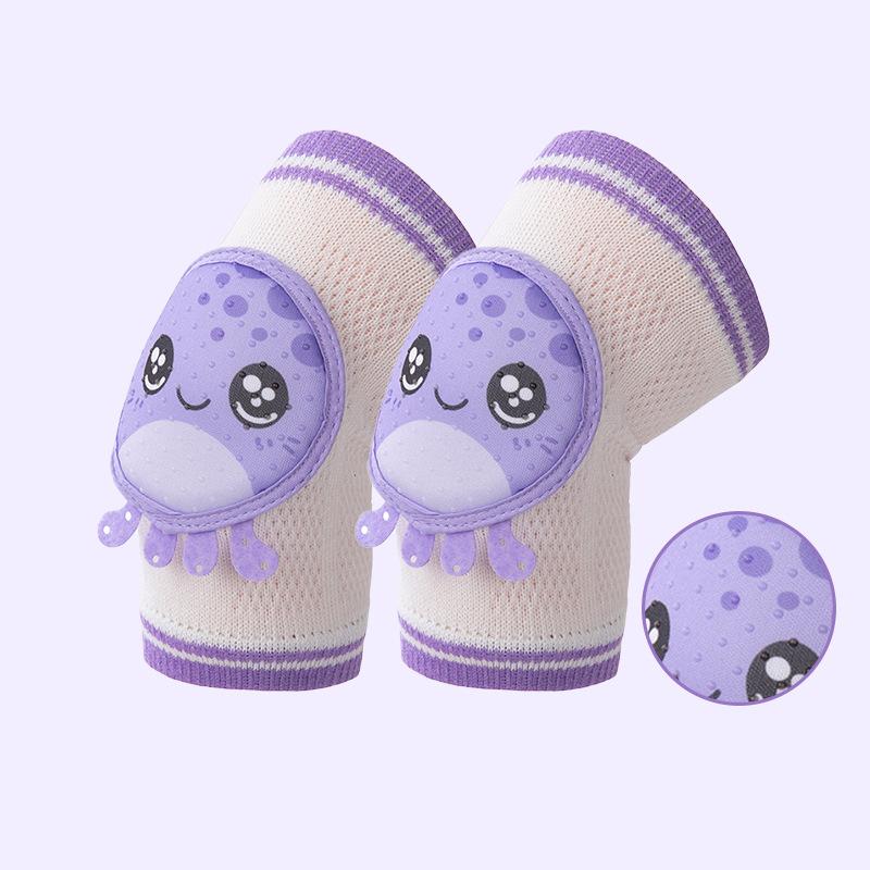 Spring And Summer Thin Baby Crawling Anti Fall Knee Pads And Protective Covers