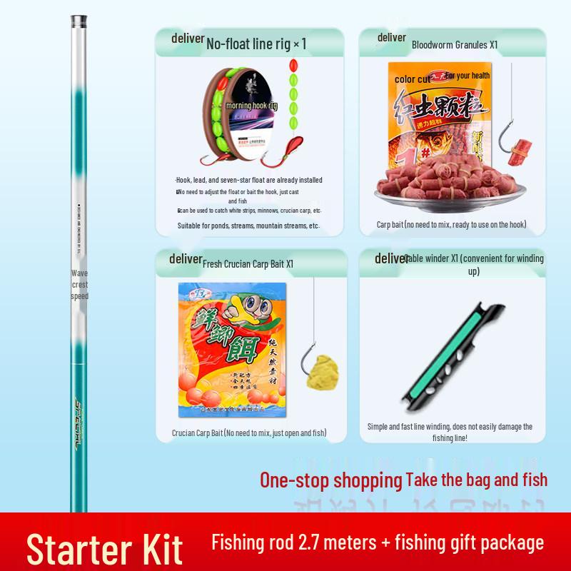 Mini Fishing Rod Set for Children: Beginner Hand Rod & Parent-Child Kit