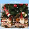 Cheerful Holiday Decor Collection Of Four Charming Figurine Wreaths With Santa Snowman And Reindeer Designs
