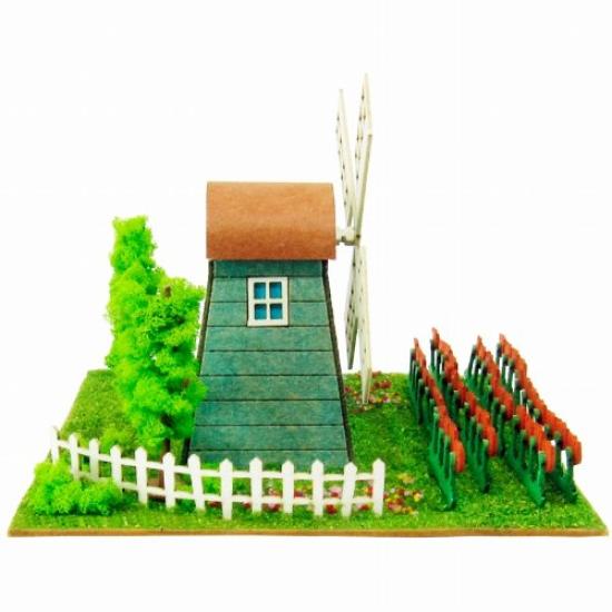 Sankei Miniature Art Mini Tulips and Windmill MP05-02