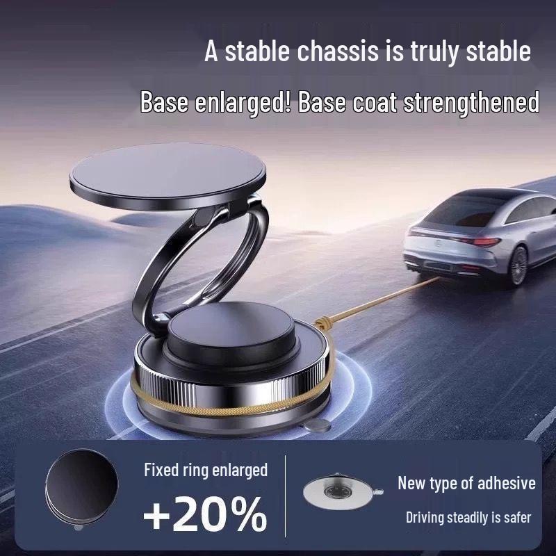 2025 Magnetic Car Phone Holder with Suction Cup and Desktop Stand