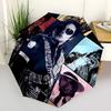 1pc King of Pop Michael Joseph Jackson Automatic Folding Umbrella, Portable Collapsible Design, Casual Outdoor Accessory L1127011