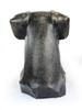Schnauzer I - Urn for Dog Ashes, Dog Bust, Large Dog Head for Garden by Art-Dog