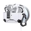 KEYSION Magnetic Automatic Switch Earphone Case for Airpods Pro 3 Pro 2 Shockproof Phone Stand Hook Headphone Cover for AirPods 4