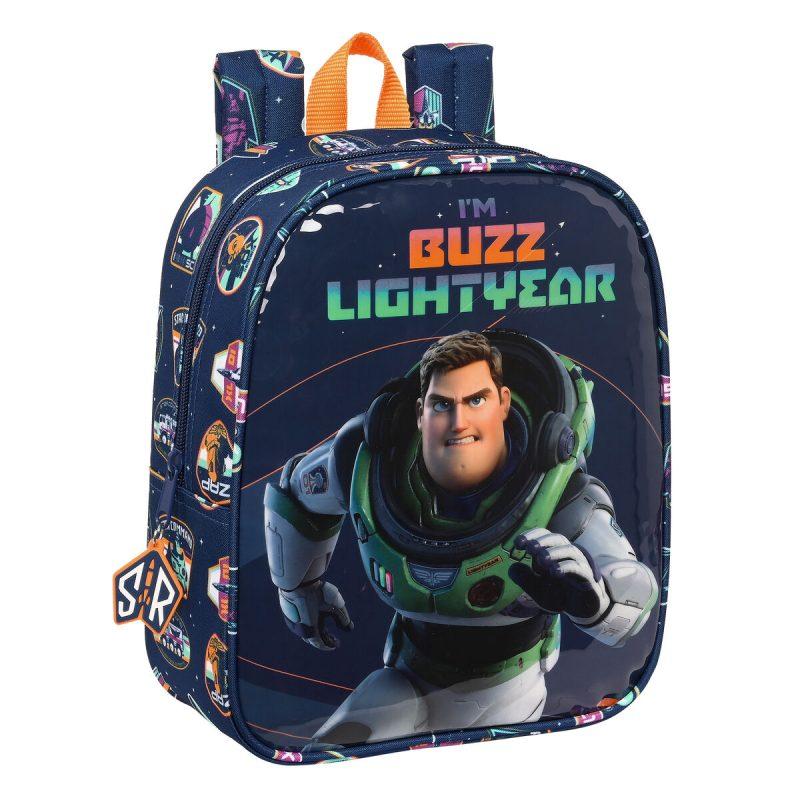 Buzz Lightyear-Buzz Lightyear School Backpack Navy Blue (22x27x10cm)