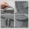 TD91 Carry Bag Thick Pearl Cotton Projector Storage Travel Bag As Smartldea HY350 Projector Bag Also for Cube Shaped Projector