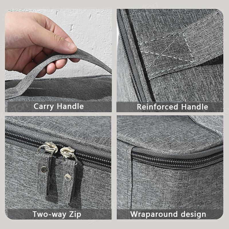 TD91 Carry Bag Thick Pearl Cotton Projector Storage Travel Bag As Smartldea HY350 Projector Bag Also for Cube Shaped Projector