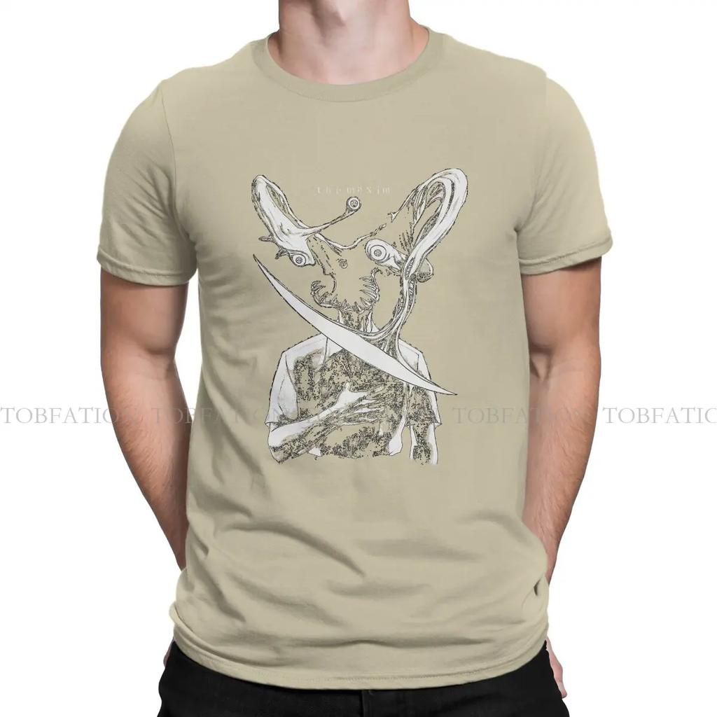 MAXIlMM Grafik T-Shirt Parasyte Anime Stil Oberteile Freizeit T-Shirt Herren T-Shirt