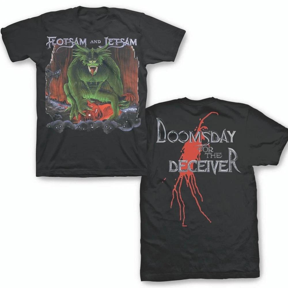 Flotsam And Jetsam Doomsday Cotton Black All Size T Shirt S