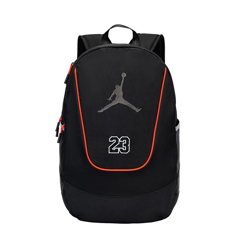 

Jordan Sports Style Polyester Backpack Unisex Backpacks Black JD2613020AD-001 Black,One Size