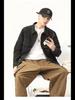 Men's Korean Style Denim Jacket - Trendy Spring/Autumn Casual Top for Teenagers and Students.