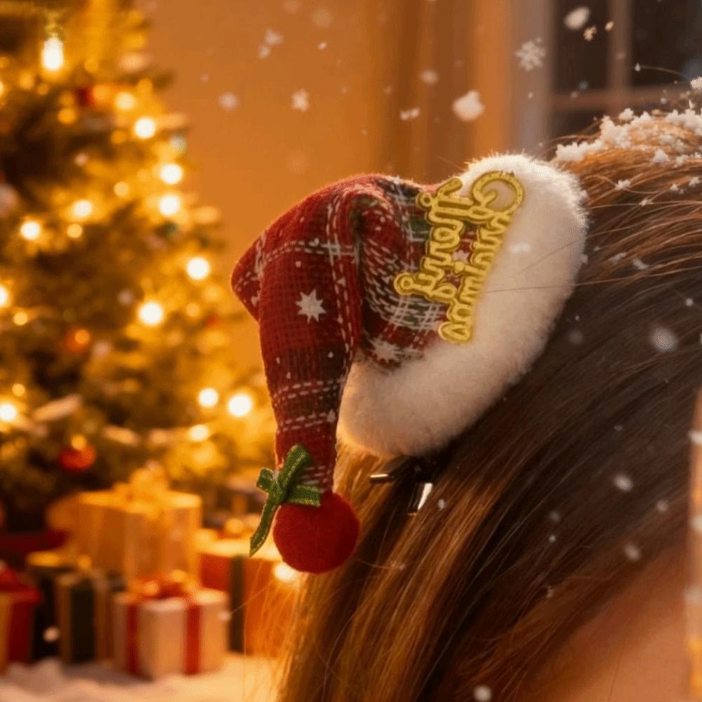 Elk Hair Hoop Antlers Headband Glitter Glowing Christmas Hairband Christmas Headband  Girl