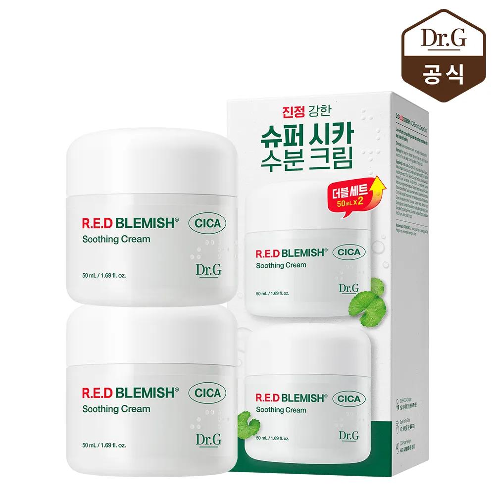 

Dr.G Red Blemish Cica Soothing Cream 50ml Duo