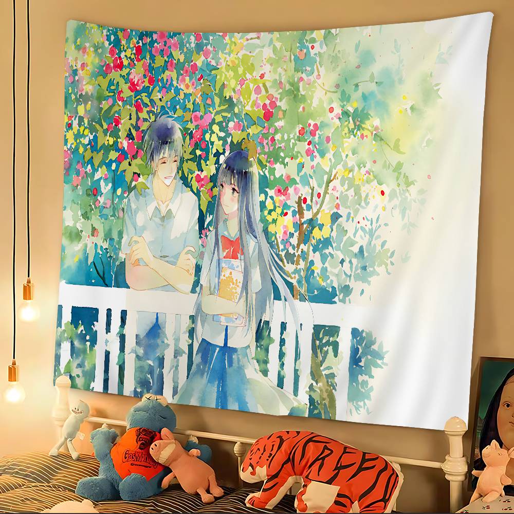 Kimi Ni Todoke Hanging Bohemian Printed Large Wall Tapestry Indian Buddha Wall Decoration Witchcraft Bohemian Hippie Wall